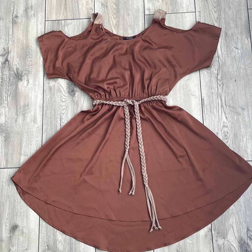 XOXO Women’s Brown Dress Size S